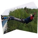 Bungee skok do houpačky