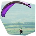 Tandemový paragliding - vyhlídkový let