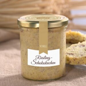 Čokoládový koláč s vínem Riesling ve sklenici 160 g