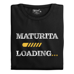 Dámské tričko s potiskem “Maturita loading”