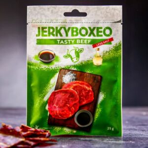 Indiana Jerky hovězí Less Salt 25 g