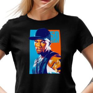 Manboxeo Dámské tričko s potiskem “50 Cent”