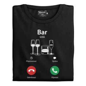 Manboxeo Dámské tričko s potiskem “Bar volá”