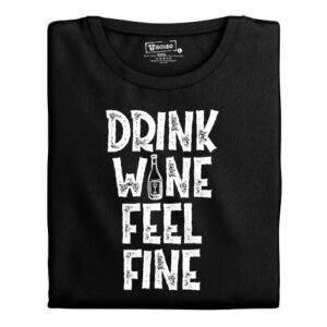 Manboxeo Dámské tričko s potiskem “Drink Wine