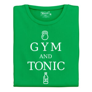 Manboxeo Dámské tričko s potiskem “Gym and Tonic”