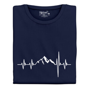 Manboxeo Dámské tričko s potiskem "Srdeční tep Hory"