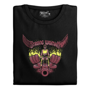 Manboxeo Dámské tričko s potiskem “Strong Woman”