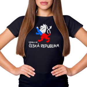 Manboxeo Dámské tričko s potiskem “Vyrobila mě Česká republika”