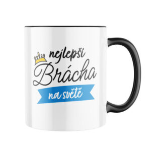Manboxeo Keramický hrnek s potiskem Nejlepší brácha na světě