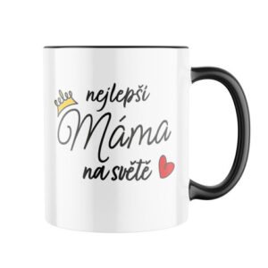 Manboxeo Keramický hrnek s potiskem Nejlepší máma na světě