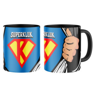 Manboxeo Keramický hrnek s potiskem Superkluk - celopotisk 325 ml