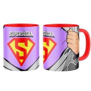 Manboxeo Keramický hrnek s potiskem Superségra - celopotisk 325 ml