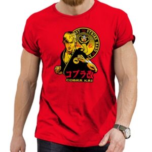 Manboxeo Pánské tričko s potiskem “Cobra Kai"