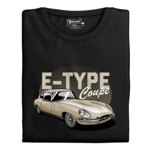 Manboxeo Pánské tričko s potiskem “E-type Coupe"