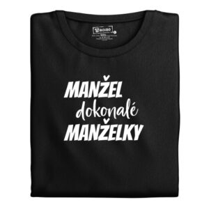 Manboxeo Pánské tričko s potiskem “Manžel dokonalé manželky”