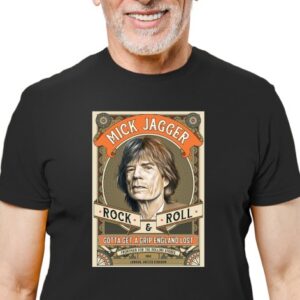 Manboxeo Pánské tričko s potiskem “Mick Jagger”