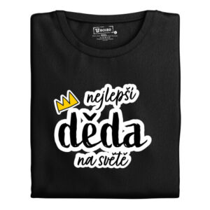 Manboxeo Pánské tričko s potiskem “Nejlepší děda na světě”