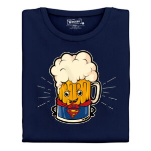 Manboxeo Pánské tričko s potiskem “Pivní superman”