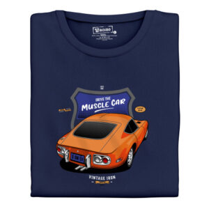Manboxeo Pánské tričko s potiskem “Ride the Muscle Car"