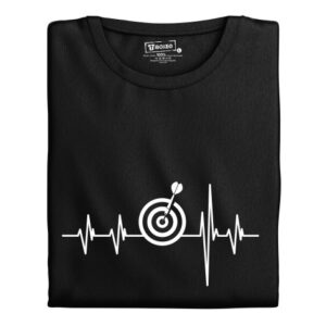 Manboxeo Pánské tričko s potiskem "Srdeční tep Šipky"