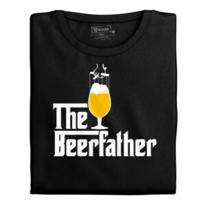 Manboxeo Pánské tričko s potiskem "The Beerfather"