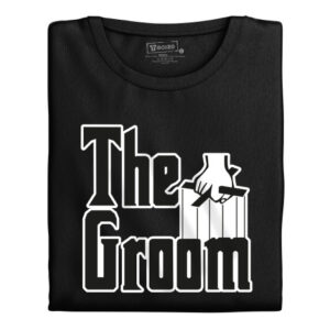 Manboxeo Pánské tričko s potiskem “The Groom”