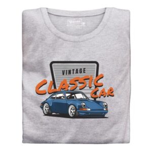 Manboxeo Pánské tričko s potiskem “Vintage Classic Car
