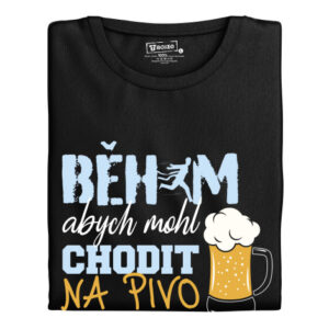 Pánské tričko s potiskem "Běhám