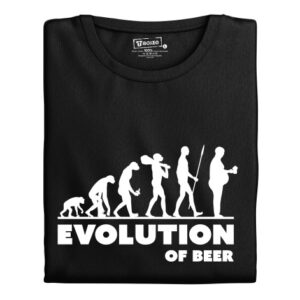 Pánské tričko s potiskem "Evolution of Beer"