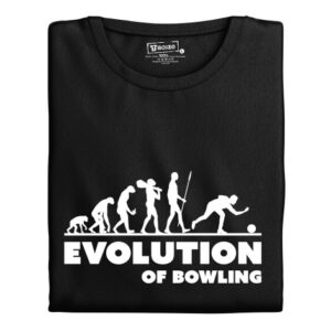 Pánské tričko s potiskem "Evolution of Bowling"