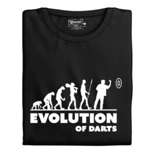 Pánské tričko s potiskem "Evolution of Darts"