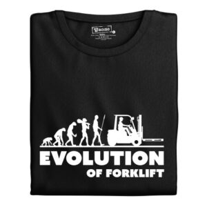 Pánské tričko s potiskem "Evolution of Forklift"