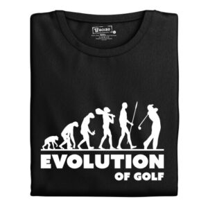 Pánské tričko s potiskem "Evolution of Golf"