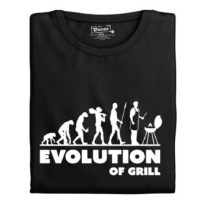 Pánské tričko s potiskem "Evolution of Grill"
