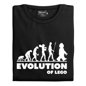 Pánské tričko s potiskem "Evolution of LEGO"