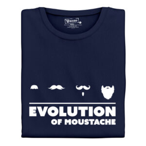 Pánské tričko s potiskem "Evolution of Moustache I"