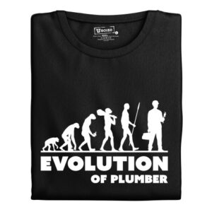 Pánské tričko s potiskem "Evolution of Plumber"