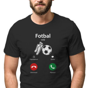 Pánské tričko s potiskem "Fotbal volá"