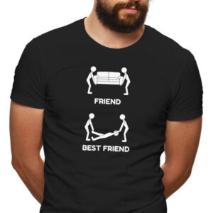 Pánské tričko s potiskem “Friend or Best Friend”