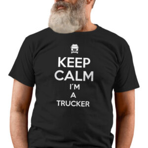 Pánské tričko s potiskem "I´m a trucker"