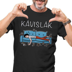 Pánské tričko s potiskem “Kávislák”