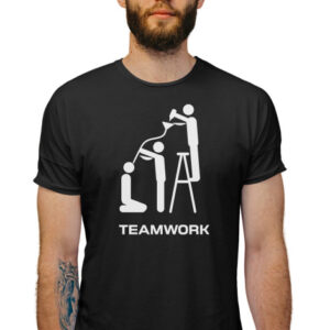Pánské tričko s potiskem “Teamwork”