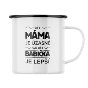 Plecháček s potiskem Být máma je úžasné