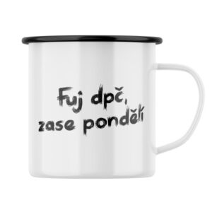 Plecháček s potiskem Fuj dpč