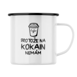 Plecháček s potiskem Piju kafe
