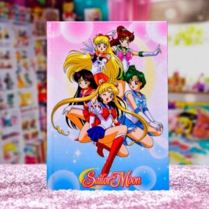 Úžasný zápisník s hrdinkami ze Sailor Moon
