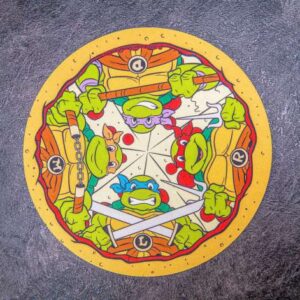 Želvy Ninja Podložka pod myš – Pizza