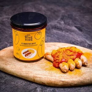 Bavorské klobásky s curry omáčkou