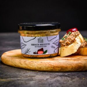 Rillette z jeleního masa s divokým kořením 170 g