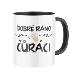 Manboxeo Keramický hrnek s potiskem Dobré ráno
